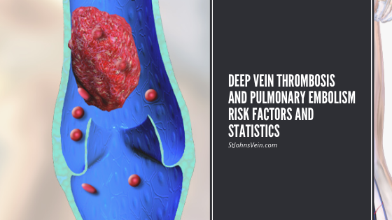 Deep Vein Thrombosis and Pulmonary Embolism - Risk Factors and Statistics